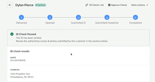ID Verification Dashboard
